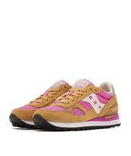 SAUCONY SHADOW ORIGINAL Baskets pour femmes beige/rose - Chaussures Femme - 1