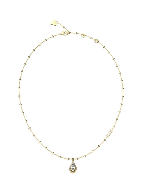 GUESS LOLLIPOP Collier avec pendentif or jaune - Colliers