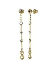 GUESS ENDLESS DREAM Boucles d'oreilles or jaune - Boucles d'oreilles - 1