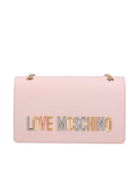 LOVE MOSCHINO BOLD LOVE LETTERING Sac bandoulière, sac bandoulière poudre pour le visage - Sacs pour Femme