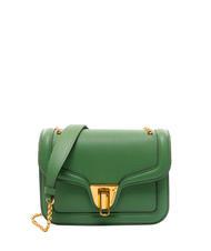 COCCINELLE NEW MARVIN TWIST Sac bandouli&egrave;re micro, en cuir menthe poivr&eacute;e - Sacs pour Femme - 1