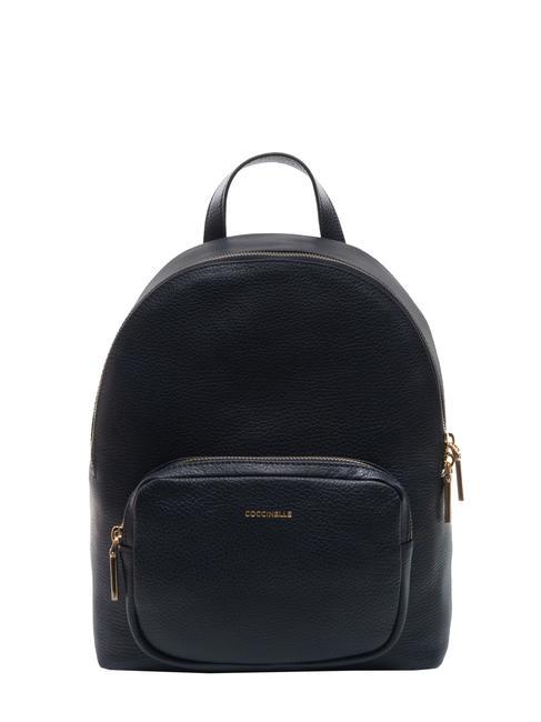 COCCINELLE CAMELIA Sac à dos en cuir bleu nuit - Sacs pour Femme