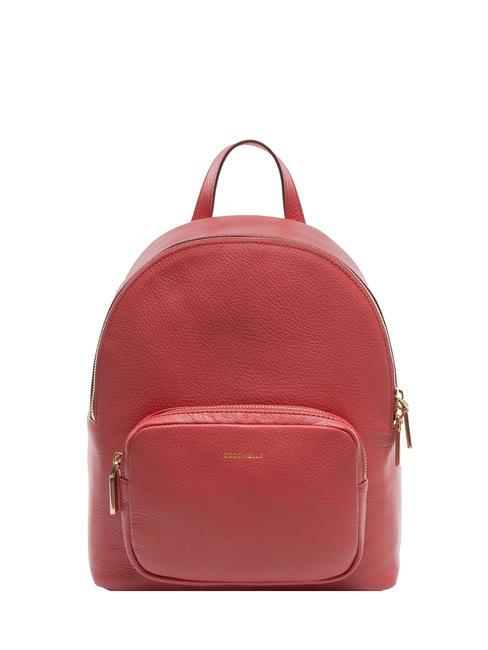 COCCINELLE CAMELIA Sac à dos en cuir canneberges - Sacs pour Femme