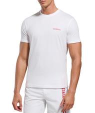 BIKKEMBERGS VERTICAL STRIPES T-shirt en cotton - T-shirt