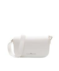JOHN RICHMOND PETRA Petit sac bandouli&egrave;re blanc cass&eacute; / noir - Sacs pour Femme - 1