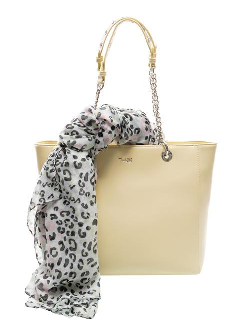 PASH BAG BLUSH Sac cabas avec écharpe jaune - Sacs pour Femme