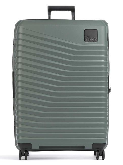 SAMSONITE INTUO Grand chariot extensible vert olive - Valises Rigides