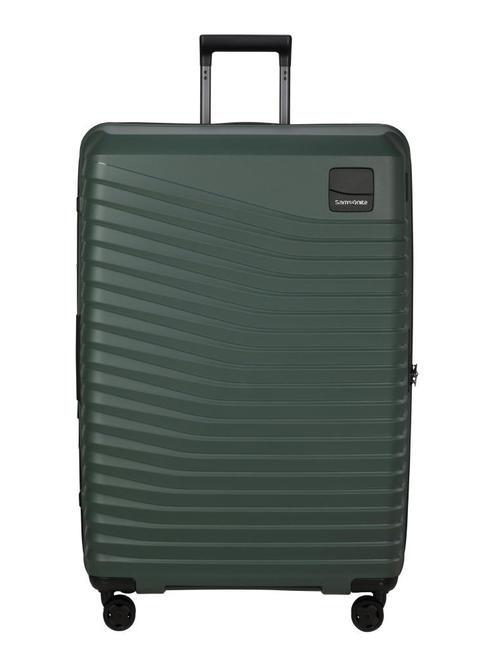 SAMSONITE INTUO Chariot extensible extra large vert olive - Valises Rigides