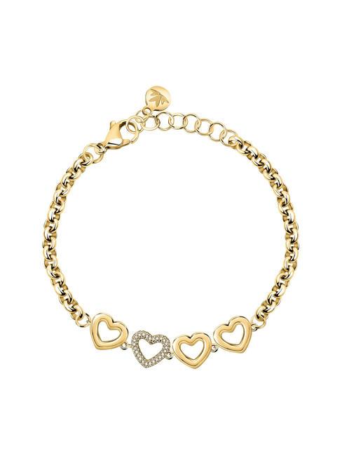 MORELLATO BAGLIORI Bracelet avec 4 charms coeur or - Bracelets