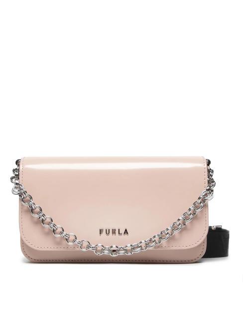 FURLA SPLENDIDA Mini sac en cuir avec bandoulière bon bon+cappuccino+noir - Sacs pour Femme