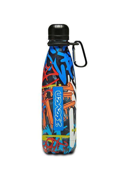 SEVEN COLOR Bouteille d'eau thermale 0,5 L rouge - Bouteilles thermiques