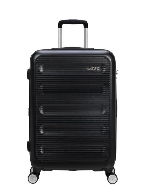 AMERICAN TOURISTER ASTROBEAM Chariot extensible moyen tempête noire - Valises Rigides