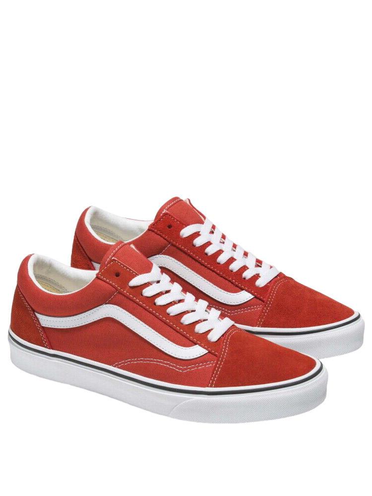 Vans Ua Old Skool Baskets En Cuir Theorie Des Couleurs Bossa Nova Achetez A Prix Outlet