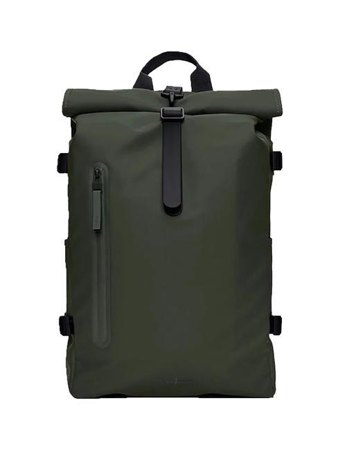 RAINS ROLLTOP RUCKSACK Sac à dos légumes verts - Sacs à dos pour l'École & les Loisirs