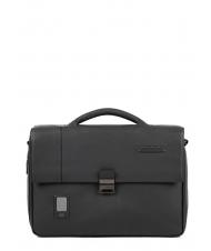 PIQUADRO CAMPIONARIO - AKRON  Porte-documents en cuir extensible, support PC 15,6 " - Porte Documents Travail