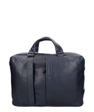 PIQUADRO P15PLUS Mallette pour ordinateur portable de 15,6 po bleu - Porte Documents Travail - 1