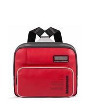 PIQUADRO CAMPIONARIO - ERMES Petit sac &agrave; dos en cuir, support ipad 11 ROUGE - Sacs &agrave; dos pour ordinateur portable - 1