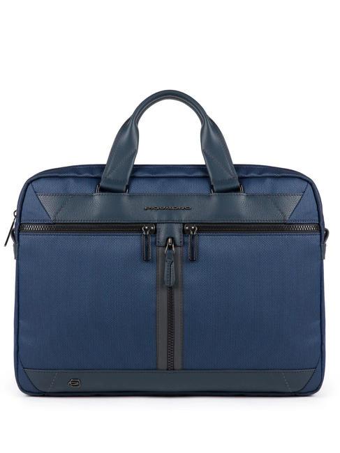 PIQUADRO TRAKAI Mallette pour ordinateur portable 15,6", iPad 10,5'' / 9,7" bleu - Porte Documents Travail