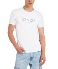 GUESS SS CN IRIDESCENT T-shirt en coton extensible - T-shirt