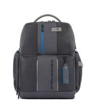 PIQUADRO Sac à dos URBAN FAST-CHECK, support PC 15,6 ", en cuir - Sacs à dos pour ordinateur portable