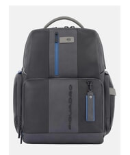 PIQUADRO Sac &agrave; dos URBAN FAST-CHECK, support PC 15,6 ", en cuir - Sacs &agrave; dos pour ordinateur portable
