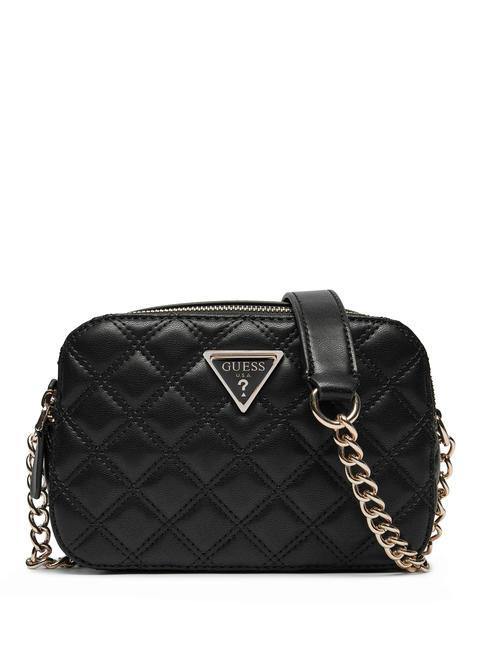 GUESS GIULLY giully borsa camera case Mini sac pour appareil photo sur l'épaule NOIR - Sacs pour Femme