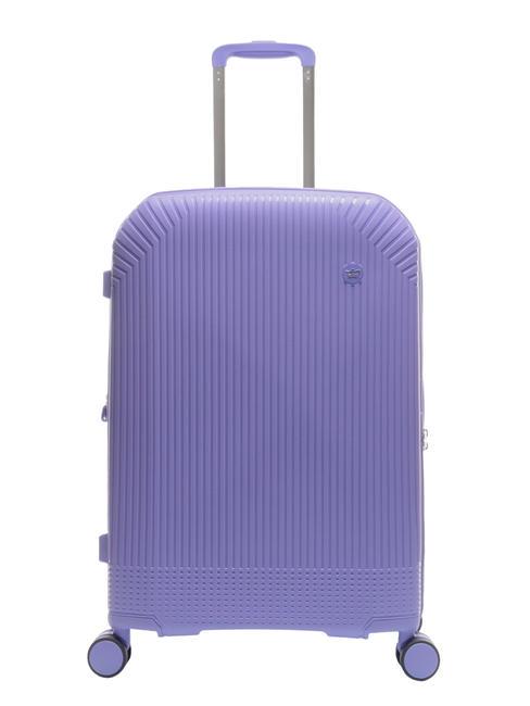 LESAC LIGHT POP 1 Chariot extensible moyen violet clair - Valises Rigides