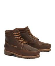 TIMBERLAND AUTHENTIC Lace Up Bottines en cuir brun - Chaussures Homme - 1
