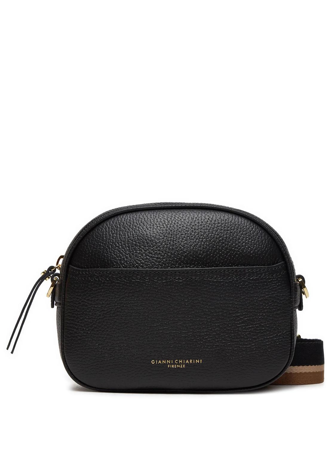 Gianni Chiarini Nina Mini Sac Bandouliere En Cuir Noir Achetez A Prix Outlet