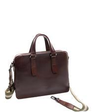 PIQUADRO CAMPIONARIO - PIONEER Mallette PC 14 " MORO - Porte Documents Travail - 1