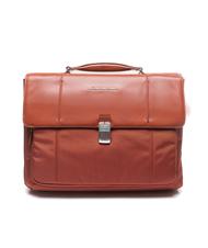 PIQUADRO Porte document LINK 2, sac pour ordinateur portable 13'', extensible orange - Porte Documents Travail - 1
