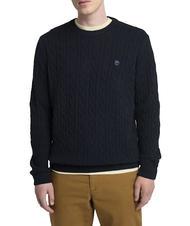 TIMBERLAND P-B LAMBWOOL Pull ras du cou en laine mélangée - Pulls pour hommes