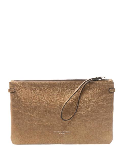GIANNI CHIARINI borsa a tracolla in pelle  bronze - Sacs pour Femme
