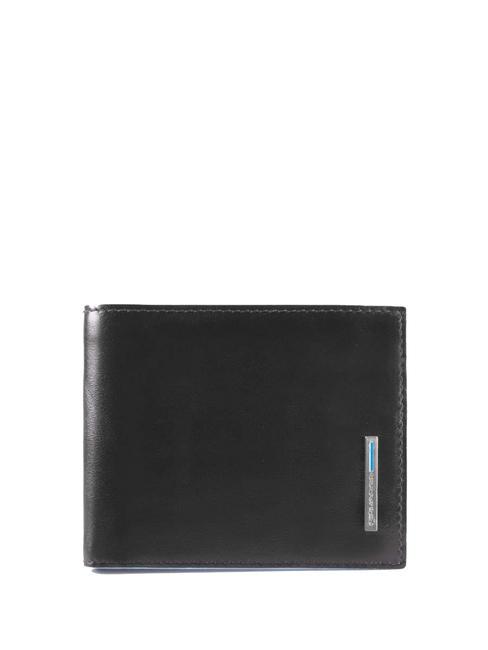PIQUADRO BLUE SQUARE Portefeuille Noir - Portefeuilles Homme
