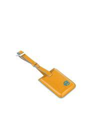 PIQUADRO BLUE SQUARE Balise d'adresse jaune - Accessoires Voyage - 1