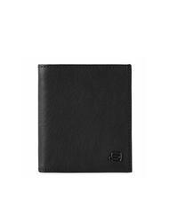 PIQUADRO BLACK SQUARE  Portefeuille vertical en cuir - Portefeuilles Homme