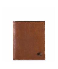 PIQUADRO BLACK SQUARE  Portefeuille vertical en cuir - Portefeuilles Homme