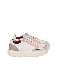 LOVE MOSCHINO BOLD 40 MIX Baskets bia/arg/cip/gri - Chaussures Femme - 1