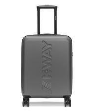 KWAY MAXILOGO Chariot &agrave; bagages &agrave; main gris m&eacute;tallis&eacute; - Valises cabine - 1
