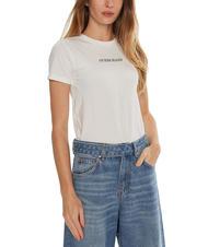GUESS JEANS SLIM LOGO T-shirt extensible coupe slim - T-shirt