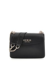 GUESS EVELUNE Mini sac port&eacute; &eacute;paule/&agrave; bandouli&egrave;re NOIR - Sacs pour Femme - 1