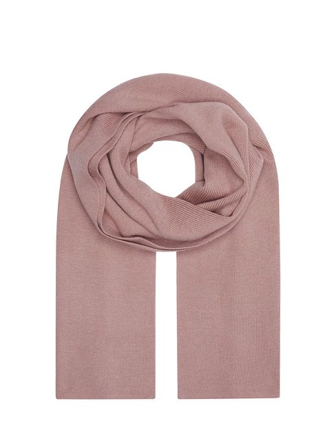 CALVIN KLEIN CK JEANS MONOGRAM EMBRO Écharpe en polyester recyclé rose poussiéreuse - Écharpes
