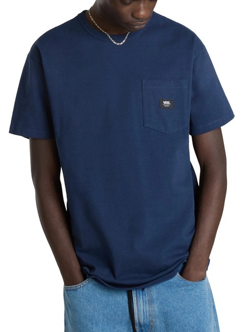 VANS OFF THE WALL II POCKET T-shirt en coton avec poche blues vestimentaire - T-shirt