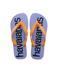 HAVAIANAS TOP LOGOMANIA 2 Tongs jaune pop - Chaussures Femme - 1