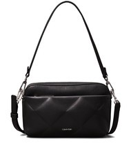 CALVIN KLEIN DIAMOND QUILT  Mini sac à bandoulière, avec bandoulière ck noir - Sacs pour Femme - 1