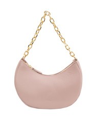 LESAC GIUDITTA Sac hobo en cuir avec cha&icirc;ne rose mill&eacute;naire - Sacs pour Femme - 1