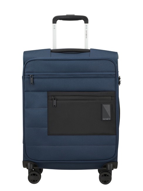 SAMSONITE VAYCAY Chariot à bagages à main blu navy - Valises cabine