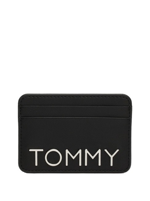 TOMMY HILFIGER TOMMY JEANS CITY BOLD Porte-carte plat le noir - Portefeuilles Femme