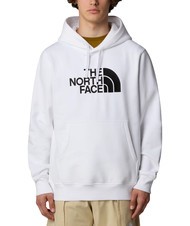 THE NORTH FACE DREW PEAK Sweatshirt &agrave; capuche blanc tnf / noir tnf - Pulls molletonn&eacute;s - 1