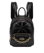 LOVE MOSCHINO GOLD CHAIN Sac à dos Noir - Sacs pour Femme - 1